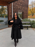 Luxe Fur Long Coat