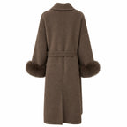Luxe Fur Long Coat