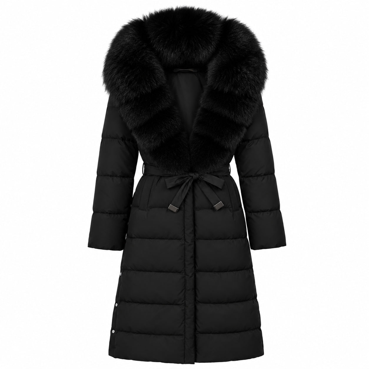 The Luxe Fur Puffer Coat