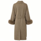 Luxe Fur Long Coat